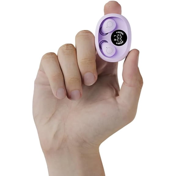 KAFEN-Small Invisible Sleep Earbuds Smallest Wireless Bluetooth Low Profile Micro Tiny Discreet Mini Headsetwith Micfor Small Ear Canals Invisible Ear BudsDiscreet Headphones Spy Earpiece