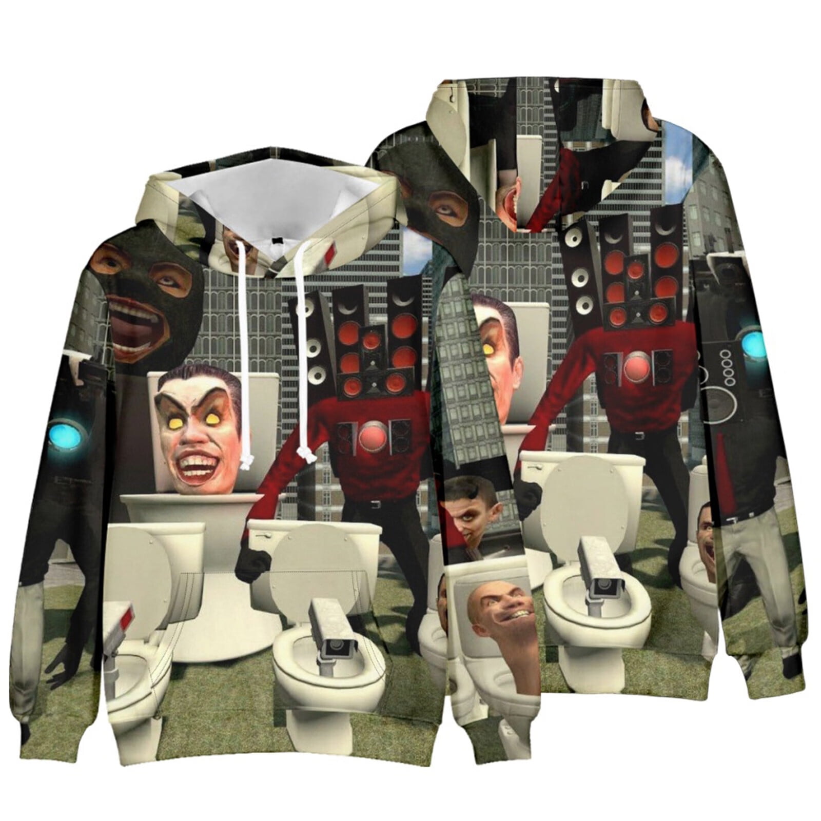 KAFEUPS Skibidi Toilet Costume Cameraman Skibidi Toilet Costume's
