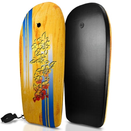 KAHOO Bodyboard Kickboard Surfing Skimboard Wake Boogie Board Pool Toy Hawaii