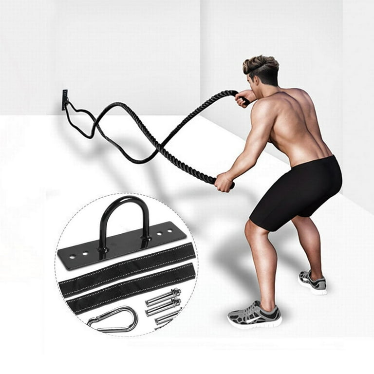 Anchoring battle ropes at home hotsell