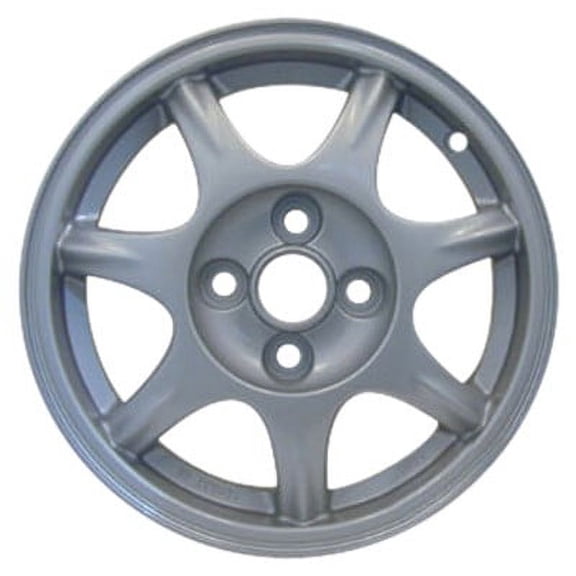 KAI 14 X 6 Reconditioned OEM Aluminum Alloy Wheel, Silver, Fits 1994-1997 Mazda Miata