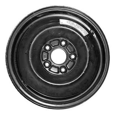 KAI 15 X 4 Reconditioned OEM Steel Wheel, Black, Fits 2012-2014 Honda Civic Sedan