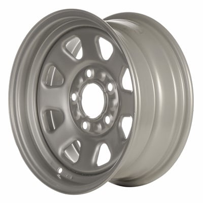 KAI 15 X 6.5 Reconditioned OEM Steel Wheel, Argent, Fits 1985-1995 Chevrolet Astro Van