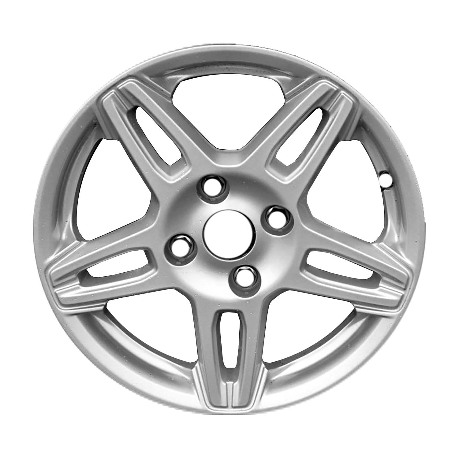 Remanufactured Painted Silver Aluminum Wheel 15 x 6 fits 2017-2019 Ford Fiesta
