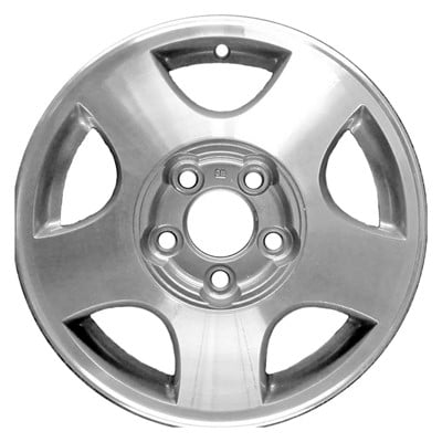 KAI 15 X 6 Reconditioned OEM Aluminum Alloy Wheel, All Painted W/Silver Textured Pocket, Fits 2002-2005 Chevrolet Malibu