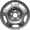 thumbnail image 1 of KAI 15 X 6 Reconditioned OEM Steel Wheel, Black Full Face, Fits 2002-2004 Honda CRV, 1 of 1