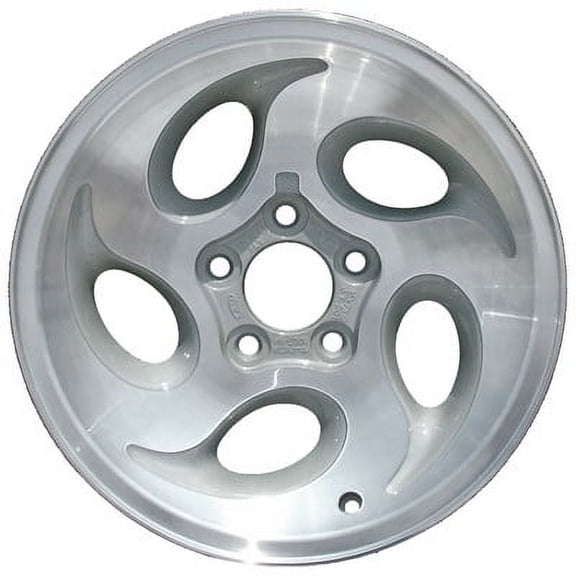 KAI 15 X 7 Reconditioned OEM Aluminum Alloy Wheel, Light Sparkle Silver Textured, Fits 1995-1998 Ford Ranger