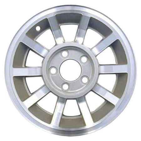 KAI 15 X 7 Reconditioned OEM Aluminum Alloy Wheel, Machined Tan, Fits 1984-1987 Jeep Wagoneer (Midsize)