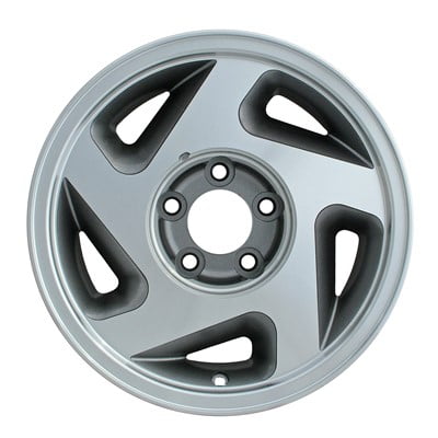KAI 15 X 7 Reconditioned OEM Aluminum Alloy Wheel, Machined W/Textured Pocket, Fits 1990-1990 Ford Bronco II