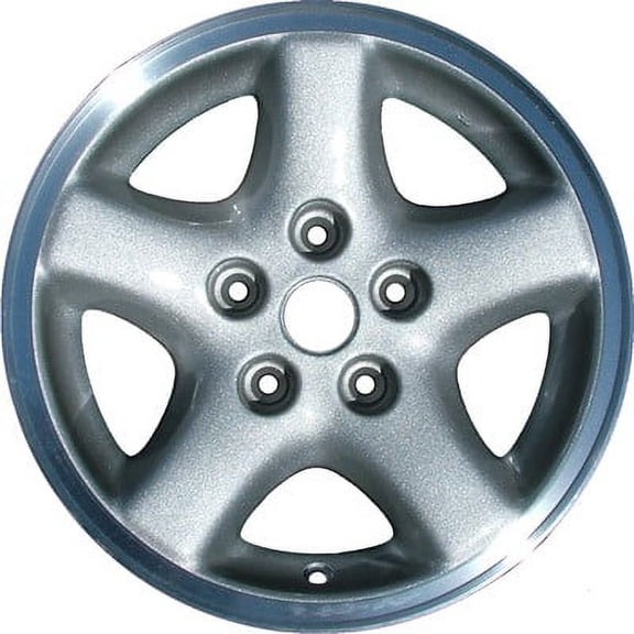 KAI 15 X 7 Reconditioned OEM Aluminum Alloy Wheel, Medium Gray Flange Cut, Fits 1997-2001 Jeep Cherokee