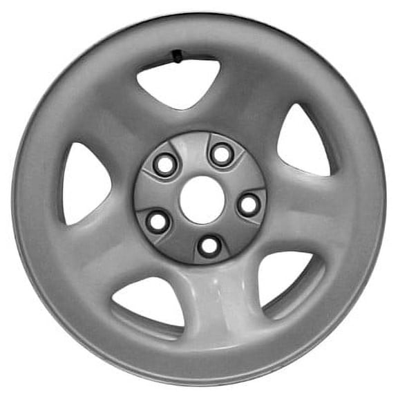 KAI 15 X 7 Reconditioned OEM Steel Wheel, Black, Fits 2003-2007 Jeep Wrangler