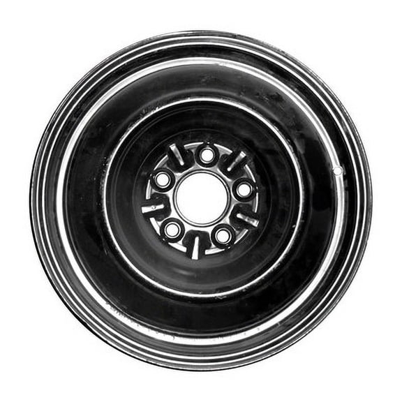 KAI 16 X 4 Reconditioned OEM Steel Wheel, Black, Fits 2007-2010 Chrysler Sebring Sedan