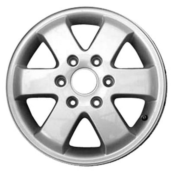 KAI 16 X 6.5 Reconditioned OEM Aluminum Alloy Wheel, All Painted Silver, Fits 2007-2009 Dodge Sprinter