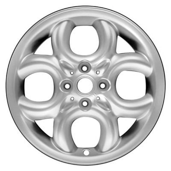 KAI 16 X 6.5 Reconditioned OEM Aluminum Alloy Wheel, All Painted Silver, Fits 2011-2013 Mini Cooper Hatchback