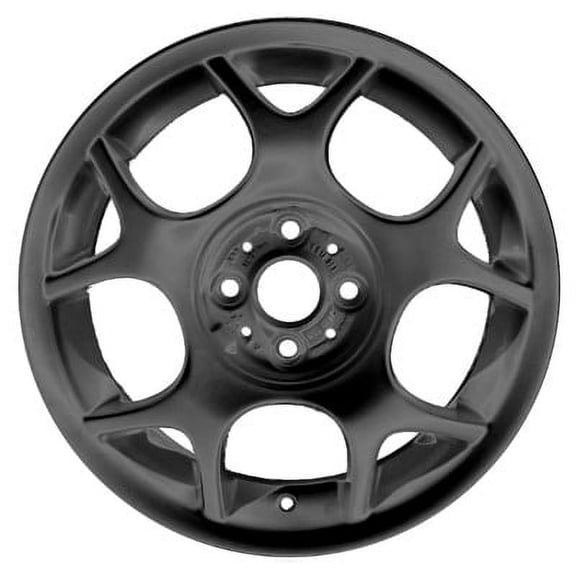 KAI 16 X 6.5 Reconditioned OEM Aluminum Alloy Wheel, Black Full Face, Fits 2002-2006 Mini Cooper Hatchback