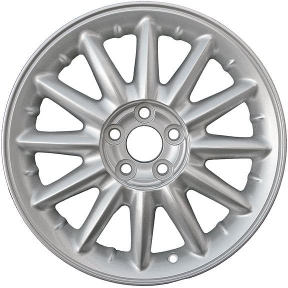 Remanufactured Painted Silver Aluminum Wheel 16 x 6.5 JB26SAK fits 2001-2003 Chrysler Sebring