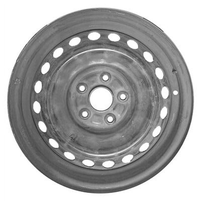 KAI 16 X 6.5 Reconditioned OEM Steel Wheel, All Painted Black, Fits 2012-2018 Toyota Camry