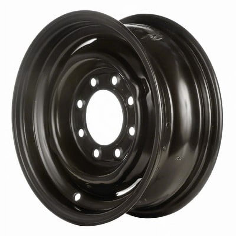 KAI 16 X 6.5 Reconditioned OEM Steel Wheel, Black, Fits 19741978 Jeep