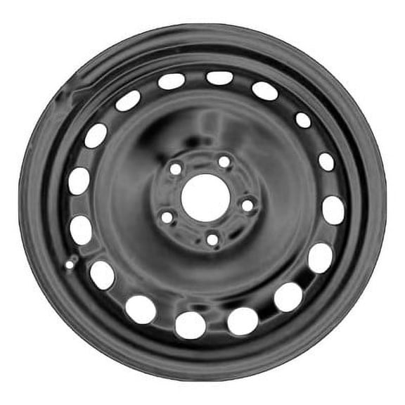 KAI 16 X 6.5 Reconditioned OEM Steel Wheel, Black, Fits 2014-2018 Ford Transit Connect
