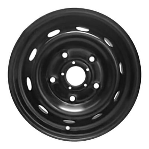 KAI 16 X 6.5 Reconditioned OEM Steel Wheel, Black, Fits 2015-2018 Ford Transit T-150 Cargo Van