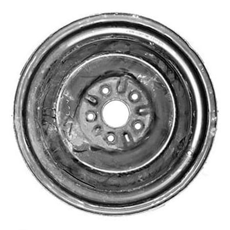 KAI 16 X 6 Reconditioned OEM Steel Wheel, Black, Fits 2000-2001 Toyota Camry
