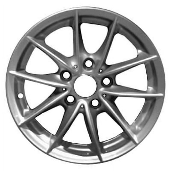 KAI 16 X 7 Reconditioned OEM Aluminum Alloy Wheel, All Painted Silver, Fits 2008-2011 BMW 3 Series Sedan