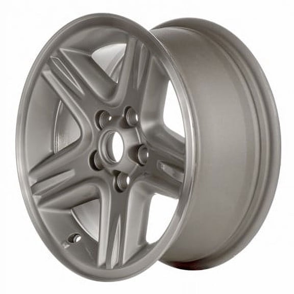 KAI 16 X 7 Reconditioned OEM Aluminum Alloy Wheel, Machined Flange W/Medium Gray Spoke, Fits 2004-2004 Jeep Liberty