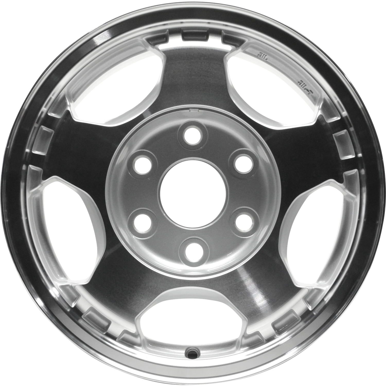 Remanufactured Painted Silver Aluminum Wheel 16 x 7 9592558 fits 1999-2002 Chevrolet Silverado 1500