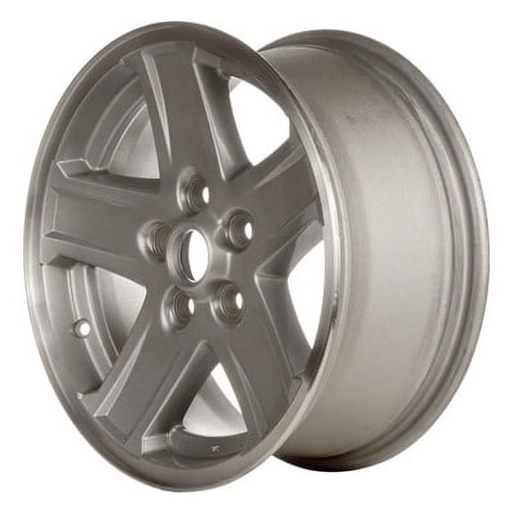 KAI 16 X 7 Reconditioned OEM Aluminum Alloy Wheel, Silver W/Cut Flange, Fits 2005-2006 Jeep Liberty