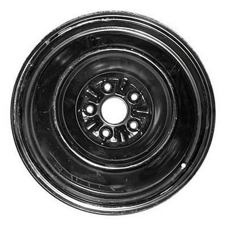 KAI 17 X 4 Reconditioned OEM Steel Wheel, Black, Fits 1993-1998 Toyota Supra