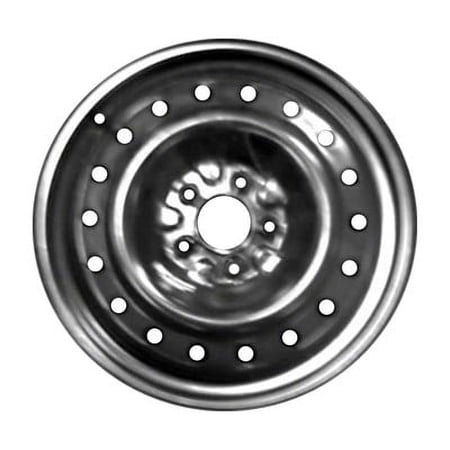 KAI 17 X 4 Reconditioned OEM Steel Wheel, Black, Fits 2005-2008 Dodge Magnum