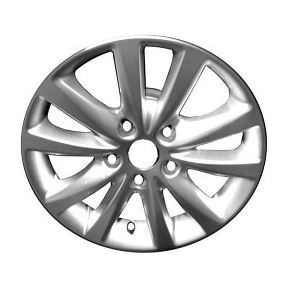 KAI 17 X 6.5 Reconditioned OEM Aluminum Alloy Wheel, All Painted Bright Silver, Fits 2015-2016 Chrysler Town & Country