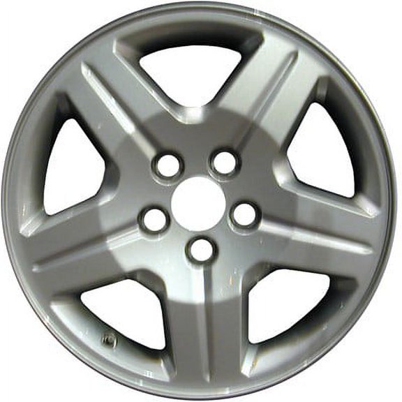 KAI 17 X 6.5 Reconditioned OEM Aluminum Alloy Wheel, All Painted Silver, Fits 2007-2009 Dodge Caliber