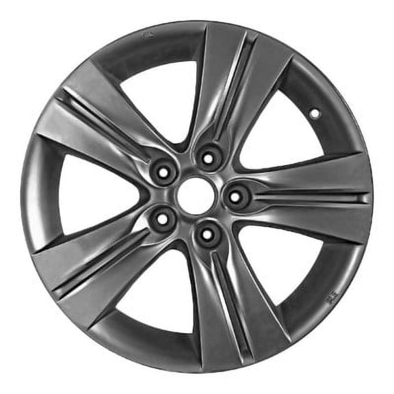 KAI 17 X 6.5 Reconditioned OEM Aluminum Alloy Wheel, Bright Sparkle Silver Full Face, Fits 2011-2013 Kia Sportage
