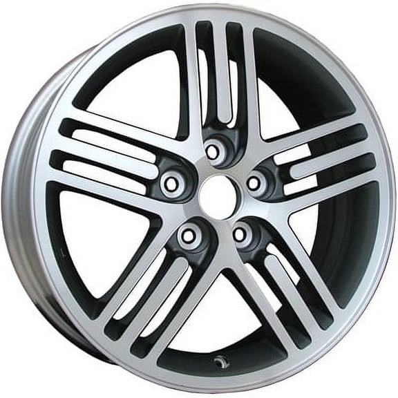 KAI 17 X 6.5 Reconditioned OEM Aluminum Alloy Wheel, Silver, Fits 2003-2005 Mitsubishi Eclipse