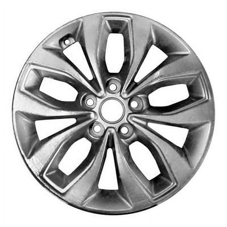 KAI 17 X 6.5 Reconditioned OEM Aluminum Wheel, All Painted Charcoal, Fits 2019-2021 Kia Sedona