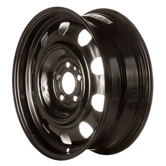 KAI 17 X 6.5 Reconditioned OEM Steel Wheel, Black, Fits 2008-2014 Dodge Avenger