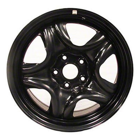 KAI 17 X 6.5 Reconditioned OEM Steel Wheel, Black, Fits 2013-2018 Toyota Rav4