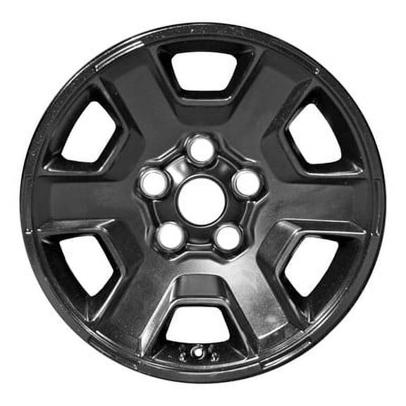 KAI 17 X 7.5 Reconditioned OEM Aluminum Alloy Wheel, All Painted Black, Fits 2020-2022 Jeep Gladiator