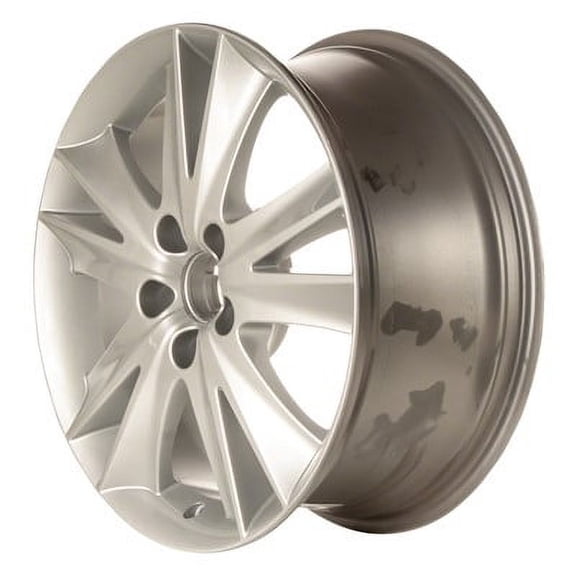 KAI 17 X 7.5 Reconditioned OEM Aluminum Alloy Wheel, All Painted Bright Silver, Fits 2003-2012 Saab 9-3