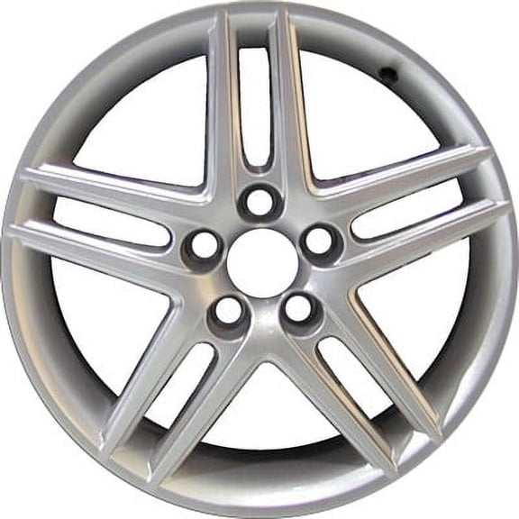 KAI 17 X 7.5 Reconditioned OEM Aluminum Alloy Wheel, All Painted Bright Silver, Fits 2007-2007 Saab 9-3