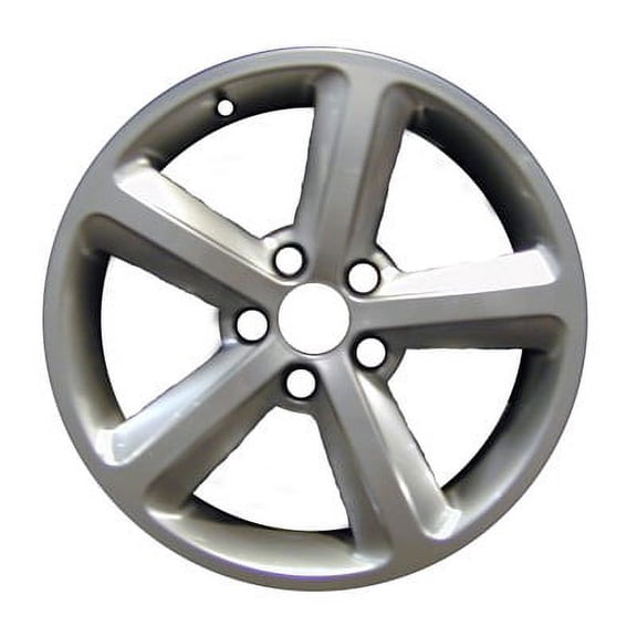 KAI 17 X 7.5 Reconditioned OEM Aluminum Alloy Wheel, All Painted Hypersilver, Fits 2007-2013 Audi A3