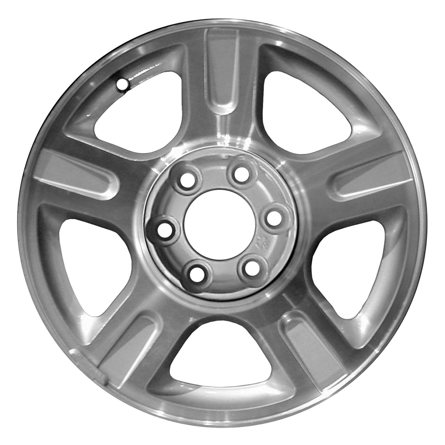Remanufactured Machined Sparkle Silver Aluminum Wheel 17 x 7.5 3L1Z1007AB fits 2003-2006 Ford Expedition
