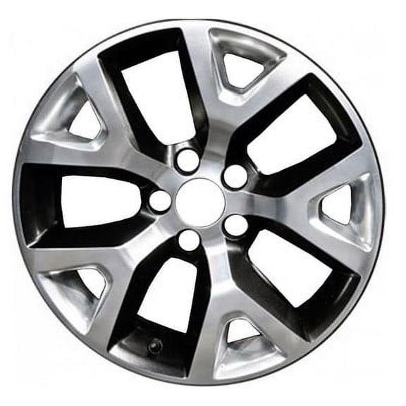 KAI 17 X 7.5 Reconditioned OEM Aluminum Alloy Wheel, Polished W/Painted Pocket, Fits 2014-2018 Jeep Cherokee