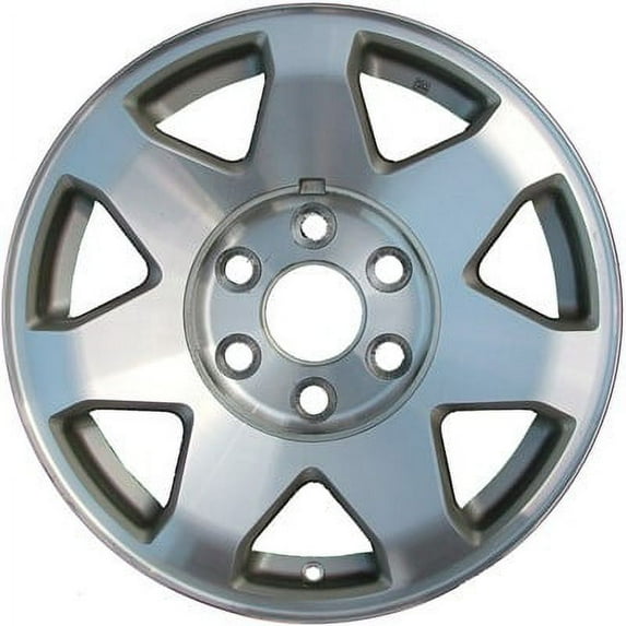 KAI 17 X 7.5 Reconditioned OEM Aluminum Alloy Wheel, Silver, Fits 2002-2006 Cadillac Escalade