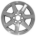 thumbnail image 1 of KAI 17 X 7.5 Reconditioned OEM Aluminum Alloy Wheel, Sparkle Silver Full Face, Fits 2006-2009 Cadillac SRX, 1 of 1