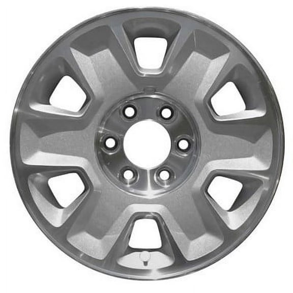 KAI 17 X 7.5 Reconditioned OEM Aluminum Alloy Wheel, Sparkle Silver Textured Machined, Fits 2009-2013 Ford Lightduty Pickup