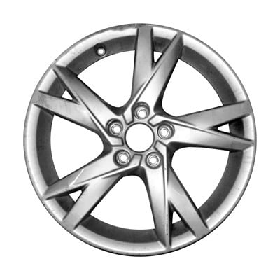 KAI 17 X 7.5 Reconditoned OEM Aluminum Alloy Wheel, All Painted Light Silver Metallic, Fits 2018-2018 Audi A4