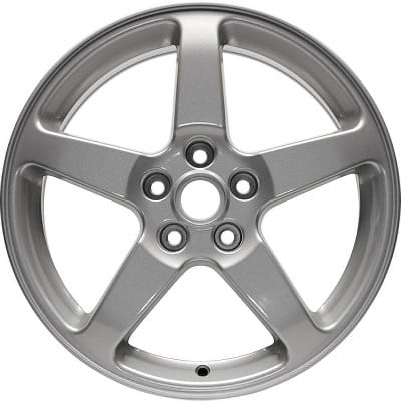 KAI 17 X 7 New Aluminum Alloy Wheel Replica, All Painted Silver, Fits 2005-2009 Pontiac G6