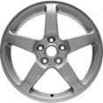 thumbnail image 1 of KAI 17 X 7 New Aluminum Alloy Wheel Replica, All Painted Silver, Fits 2005-2009 Pontiac G6, 1 of 1